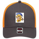 OTTO CAP 6 Panel Low Profile Mesh Back Trucker Hat Thumbnail