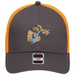 OTTO CAP 6 Panel Low Profile Mesh Back Trucker Hat Thumbnail