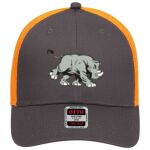 OTTO CAP 6 Panel Low Profile Mesh Back Trucker Hat Thumbnail