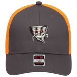 OTTO CAP 6 Panel Low Profile Mesh Back Trucker Hat Thumbnail
