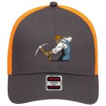 OTTO CAP 6 Panel Low Profile Mesh Back Trucker Hat Thumbnail