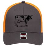 OTTO CAP 6 Panel Low Profile Mesh Back Trucker Hat Thumbnail