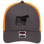 OTTO CAP 6 Panel Low Profile Mesh Back Trucker Hat Thumbnail