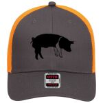 OTTO CAP 6 Panel Low Profile Mesh Back Trucker Hat Thumbnail