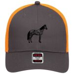 OTTO CAP 6 Panel Low Profile Mesh Back Trucker Hat Thumbnail