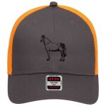 OTTO CAP 6 Panel Low Profile Mesh Back Trucker Hat Thumbnail