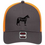 OTTO CAP 6 Panel Low Profile Mesh Back Trucker Hat Thumbnail