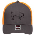 OTTO CAP 6 Panel Low Profile Mesh Back Trucker Hat Thumbnail