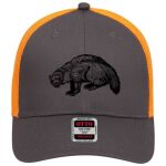 OTTO CAP 6 Panel Low Profile Mesh Back Trucker Hat Thumbnail