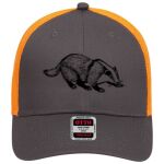 OTTO CAP 6 Panel Low Profile Mesh Back Trucker Hat Thumbnail