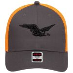 OTTO CAP 6 Panel Low Profile Mesh Back Trucker Hat Thumbnail