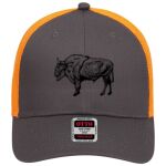 OTTO CAP 6 Panel Low Profile Mesh Back Trucker Hat Thumbnail