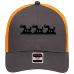 OTTO CAP 6 Panel Low Profile Mesh Back Trucker Hat Thumbnail