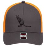 OTTO CAP 6 Panel Low Profile Mesh Back Trucker Hat Thumbnail