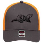 OTTO CAP 6 Panel Low Profile Mesh Back Trucker Hat Thumbnail