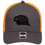 OTTO CAP 6 Panel Low Profile Mesh Back Trucker Hat Thumbnail