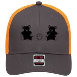 OTTO CAP 6 Panel Low Profile Mesh Back Trucker Hat Thumbnail