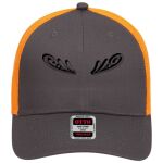 OTTO CAP 6 Panel Low Profile Mesh Back Trucker Hat Thumbnail