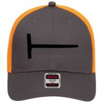 OTTO CAP 6 Panel Low Profile Mesh Back Trucker Hat Thumbnail