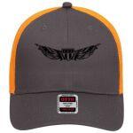 OTTO CAP 6 Panel Low Profile Mesh Back Trucker Hat Thumbnail