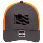 OTTO CAP 6 Panel Low Profile Mesh Back Trucker Hat Thumbnail