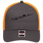 OTTO CAP 6 Panel Low Profile Mesh Back Trucker Hat Thumbnail