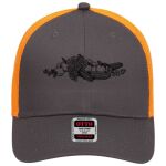 OTTO CAP 6 Panel Low Profile Mesh Back Trucker Hat Thumbnail
