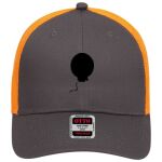 OTTO CAP 6 Panel Low Profile Mesh Back Trucker Hat Thumbnail