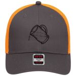 OTTO CAP 6 Panel Low Profile Mesh Back Trucker Hat Thumbnail