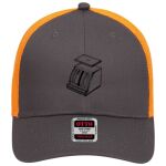 OTTO CAP 6 Panel Low Profile Mesh Back Trucker Hat Thumbnail