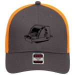 OTTO CAP 6 Panel Low Profile Mesh Back Trucker Hat Thumbnail