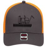 OTTO CAP 6 Panel Low Profile Mesh Back Trucker Hat Thumbnail