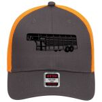 OTTO CAP 6 Panel Low Profile Mesh Back Trucker Hat Thumbnail