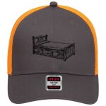 OTTO CAP 6 Panel Low Profile Mesh Back Trucker Hat Thumbnail