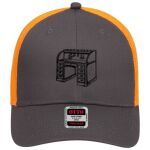 OTTO CAP 6 Panel Low Profile Mesh Back Trucker Hat Thumbnail