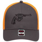 OTTO CAP 6 Panel Low Profile Mesh Back Trucker Hat Thumbnail