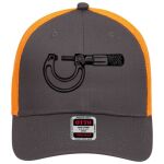 OTTO CAP 6 Panel Low Profile Mesh Back Trucker Hat Thumbnail