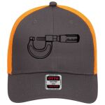 OTTO CAP 6 Panel Low Profile Mesh Back Trucker Hat Thumbnail
