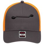OTTO CAP 6 Panel Low Profile Mesh Back Trucker Hat Thumbnail