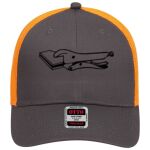 OTTO CAP 6 Panel Low Profile Mesh Back Trucker Hat Thumbnail