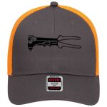 OTTO CAP 6 Panel Low Profile Mesh Back Trucker Hat Thumbnail