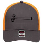 OTTO CAP 6 Panel Low Profile Mesh Back Trucker Hat Thumbnail