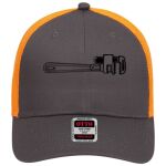 OTTO CAP 6 Panel Low Profile Mesh Back Trucker Hat Thumbnail