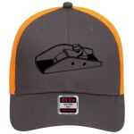 OTTO CAP 6 Panel Low Profile Mesh Back Trucker Hat Thumbnail