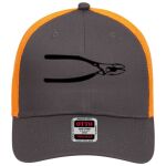 OTTO CAP 6 Panel Low Profile Mesh Back Trucker Hat Thumbnail