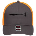 OTTO CAP 6 Panel Low Profile Mesh Back Trucker Hat Thumbnail