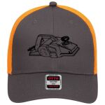 OTTO CAP 6 Panel Low Profile Mesh Back Trucker Hat Thumbnail