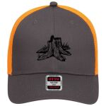 OTTO CAP 6 Panel Low Profile Mesh Back Trucker Hat Thumbnail