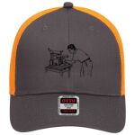 OTTO CAP 6 Panel Low Profile Mesh Back Trucker Hat Thumbnail