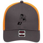 OTTO CAP 6 Panel Low Profile Mesh Back Trucker Hat Thumbnail